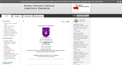 Desktop Screenshot of bip.slawoborze.pl